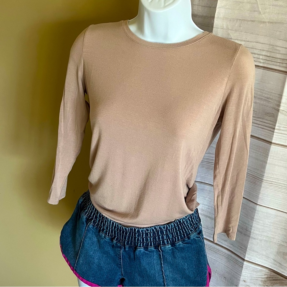 Max Studio Blush Pink Top